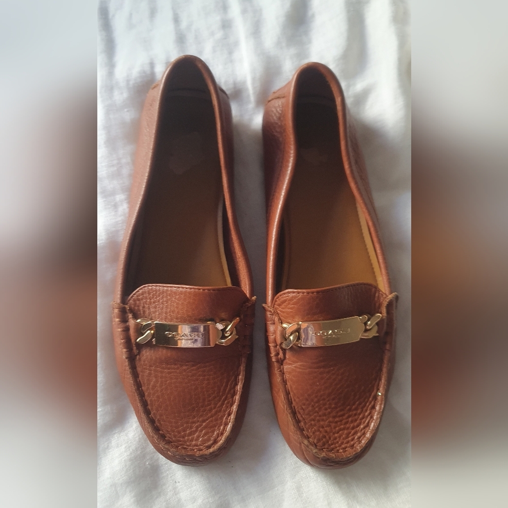 Coach "Olive" Brown Loafers